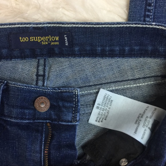 Levi’s Too SuperLow 524 Flap Pocket Jeans - Picture 6 of 7